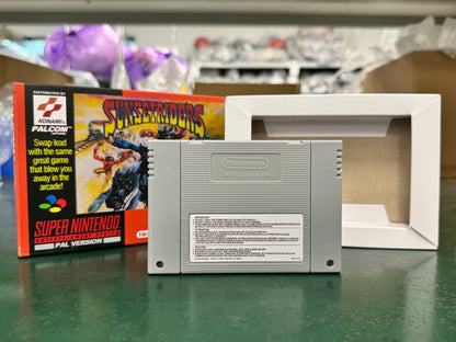 Sunset Riders SNES Super Nintendo PAL EUR Video Game Cartridge with Box