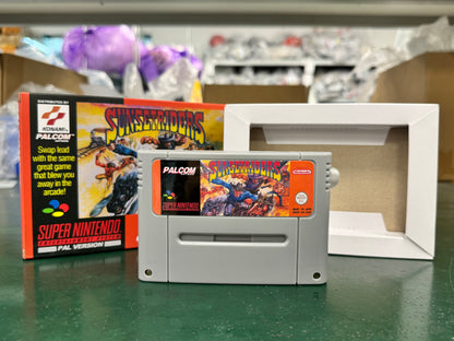 Sunset Riders SNES Super Nintendo PAL EUR Video Game Cartridge with Box