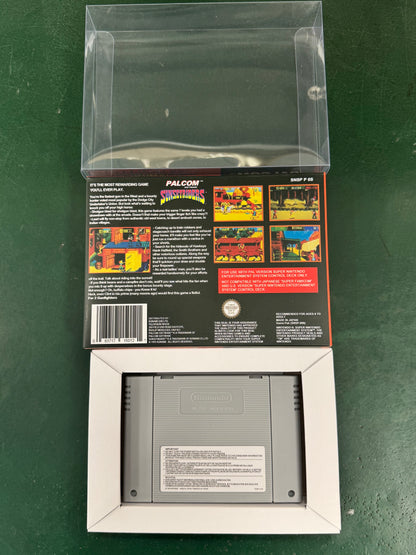 Sunset Riders SNES Super Nintendo PAL EUR Video Game Cartridge with Box