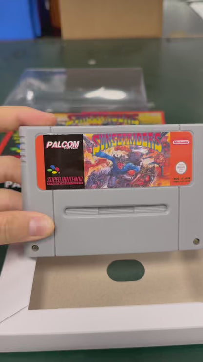 Sunset Riders SNES Super Nintendo PAL EUR Video Game Cartridge with Box