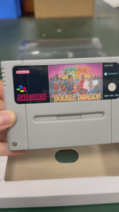 Super Double Dragon (SNES) Super Nintendo (PAL EUR) Game Cartridge with Box